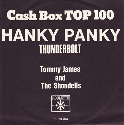 The Shondells - Hanky Panky / Thunderbolt download mp3 flac