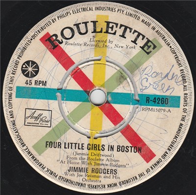 Jimmie Rodgers - Four Little Girls In Boston / The Wreck Of The 'John B' download mp3 flac