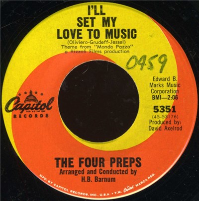 The Four Preps - I'll Set My Love To Music / Everlasting download mp3 flac
