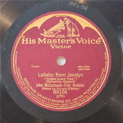 John McCormack - Fritz Kreisler - Lullaby From Jocelyn download mp3 flac
