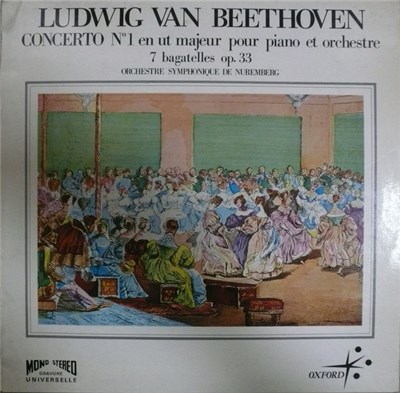 Beethoven, Orchestre Symphonique De Nuremberg - Concerto No1 En Ut Majeur Pour Piano Et Orchestre - 7 Bagatelles Op.33 download mp3 flac