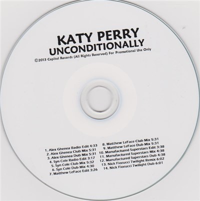 Katy Perry - Unconditionally download mp3 flac