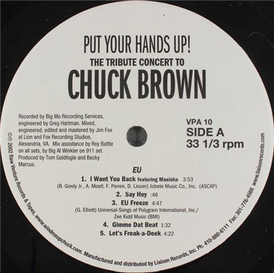 Various - Put Your Hands Up! The Tribute Concert To Chuck Brown download mp3 flac