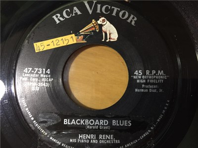 Henri Rene, His Piano And Orchestra - Blackboard Blues download mp3 flac