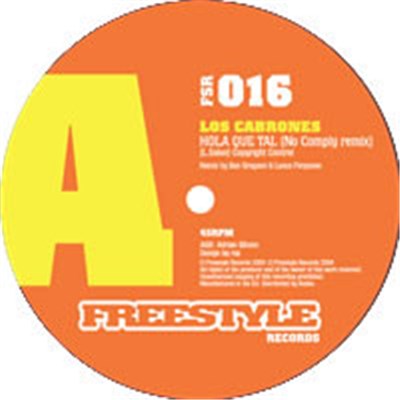Los Cabrones / No Comply Featuring Mark Fitzgibbon - Hola Que Tal (No Comply Remix) / 4th Floor Fiesta download mp3 flac