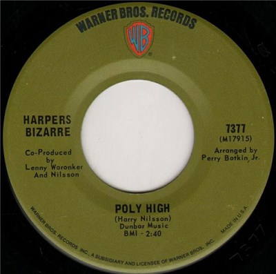 Harpers Bizarre - Poly High / Soft Soundin' Music download mp3 flac
