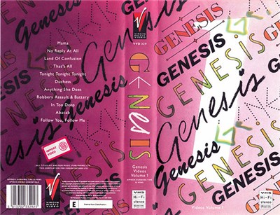 Genesis - Genesis Videos Volume 1 download mp3 flac