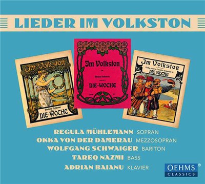 Regula Mühlemann, Okka von Der Damerau, Wolfgang Schwaiger, Tareq Nazmi, Adrian Baianu - Lieder Im Volkston download mp3 flac