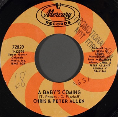 Chris & Peter Allen - A Baby's Coming download mp3 flac