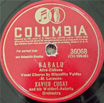 Xavier Cugat And His Waldorf-Astoria Orchestra - Babalu / Bambarito download mp3 flac