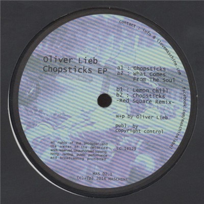 Oliver Lieb - Chopsticks EP download mp3 flac
