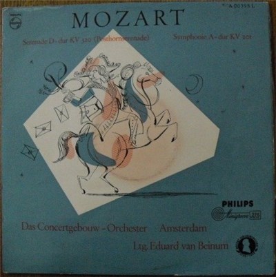 Mozart, Das Concertgebouw-Orchester Amsterdam Ltg. Eduard van Beinum - Serenade D-dur KV 320 (Posthornserenade) / Symphonie A-dur KV 201 download mp3 flac