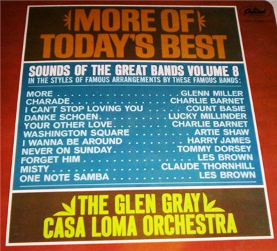 The Glen Gray Casa Loma Orchestra - Sounds Of The Great Bands Volume 8 More Of Today's Best download mp3 flac