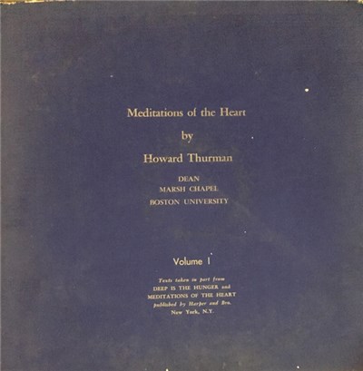 Howard Thurman - Meditations of the Heart download mp3 flac