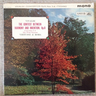 Antonio Vivaldi ; Virtuosi Di Roma, Renato Fasano - The Four Seasons download mp3 flac