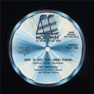 The Originals - Down To Love Town download mp3 flac
