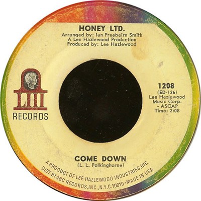 Honey Ltd. - Come Down / Tomorrow Your Heart download mp3 flac