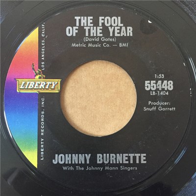 Johnny Burnette - The Fool Of The Year / The Poorest Boy In Town download mp3 flac