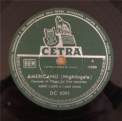 Abbe Lane E I Suoi Solisti - Americano (Nightingale) download mp3 flac