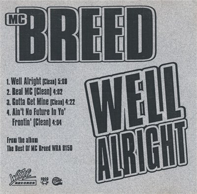MC Breed - Well Alright download mp3 flac