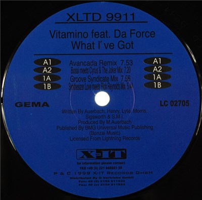 Vitamino Feat. Da Force - What I've Got download mp3 flac