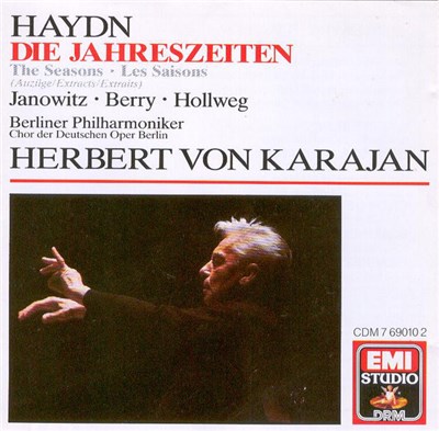 Joseph Haydn, Jaonowitz • Berry • Hollweg, Chor der Deutschen Oper Berlin, Berliner Philharmoniker, Herbert von Karajan - Die Jahreszeiten (Auszüge) download mp3 flac