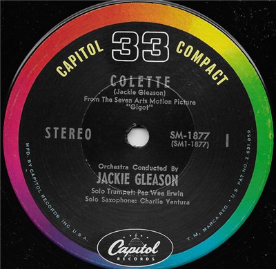 Jackie Gleason - Colette / Mutiny On The Bounty (Follow Me) download mp3 flac