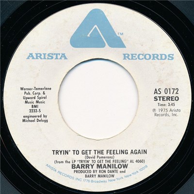 Barry Manilow - Tryin' To Get The Feeling Again / Beautiful Music download mp3 flac