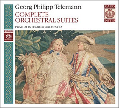 Georg Philipp Telemann, Pratum Integrum Orchestra - Complete Orchestral Suites, Vol.1 download mp3 flac