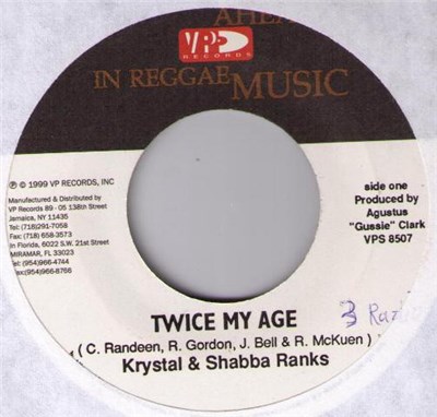 Krystal & Shabba Ranks - Twice My Age download mp3 flac