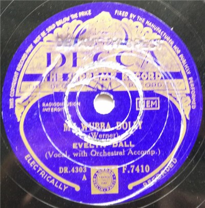 Evelyn Dall - My Wubba Dolly / Mr. Jones download mp3 flac