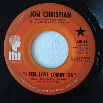 Jon Christian - I Feel Love Comin' On download mp3 flac