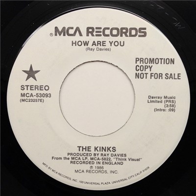 The Kinks - How Are You download mp3 flac