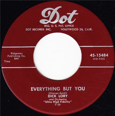 Dick Lory - Everything But You / Midnight To Daylight download mp3 flac