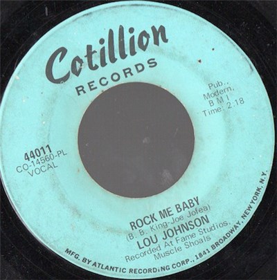 Lou Johnson - Rock Me Baby / It's In The Wind download mp3 flac
