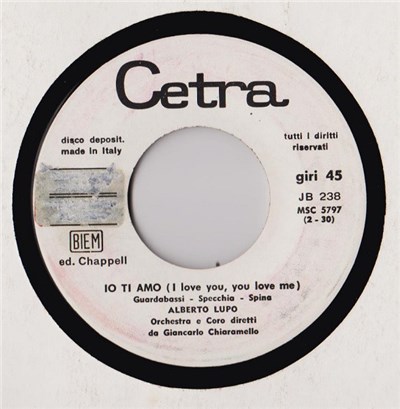 Alberto Lupo - Io Ti Amo (I Love You, You Love Me) download mp3 flac