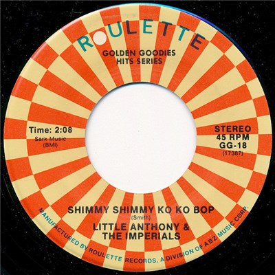 Little Anthony & The Imperials - Shimmy Shimmy Ko Ko Bop / I'm Alright download mp3 flac