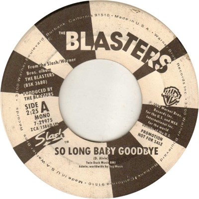The Blasters - So Long Baby Goodbye download mp3 flac