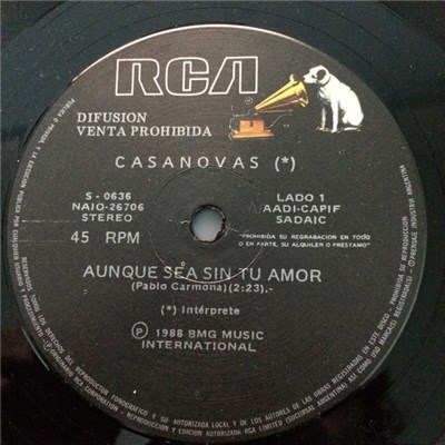 Casanovas - Aunque Sea Sin Tu Amor / Caballos En La Nieve download mp3 flac