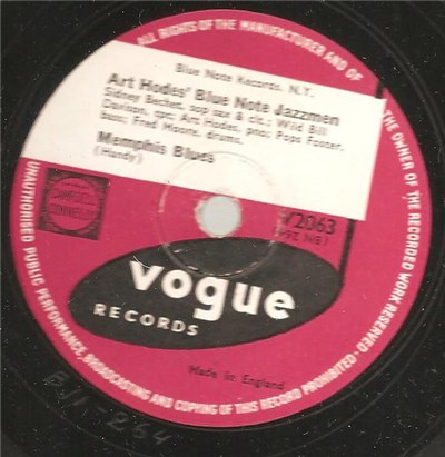 Art Hodes' Blue Note Jazzmen - Memphis Blues / Shine download mp3 flac