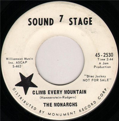 The Monarchs - Climb Every Mountain / Take Me Home download mp3 flac