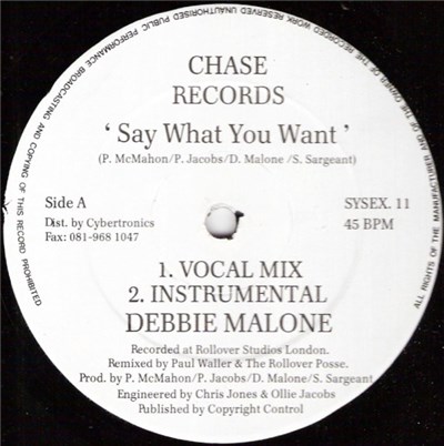 Debbie Malone - Say What You Want download mp3 flac