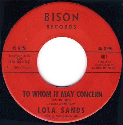 Lola Sands - To Whom It May Concern / Faded Love download mp3 flac