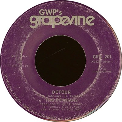 The Persians - Detour / I Can't Take It Anymore download mp3 flac