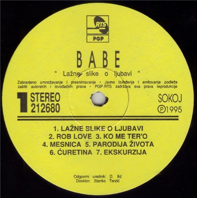 Babe - Lažne Slike O Ljubavi download mp3 flac