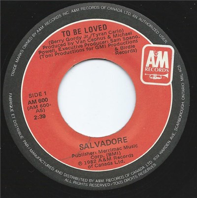 Salvadore - To Be Loved / Get Ready download mp3 flac