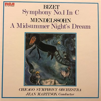 Mendelssohn, Bizet, The Chicago Symphony Orchestra, Jean Martinon - A Midsummer Night's Dream / Symphony In C Major download mp3 flac