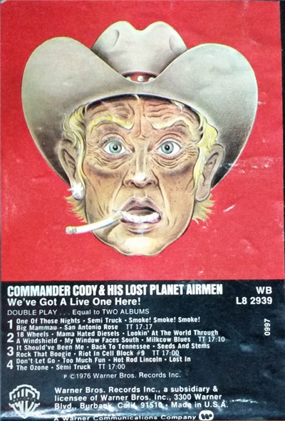 Commander Cody & His Lost Planet Airmen - We've Got A Live One Here! download mp3 flac