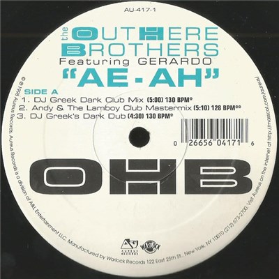 The Outhere Brothers Featuring Gerardo - Ae-Ah download mp3 flac