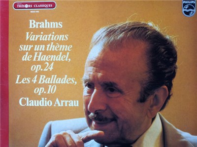Brahms - Claudio Arrau - Variations Sur Un Thème De Haendel, Op. 24 / Les 4 Ballades, Op.10 download mp3 flac